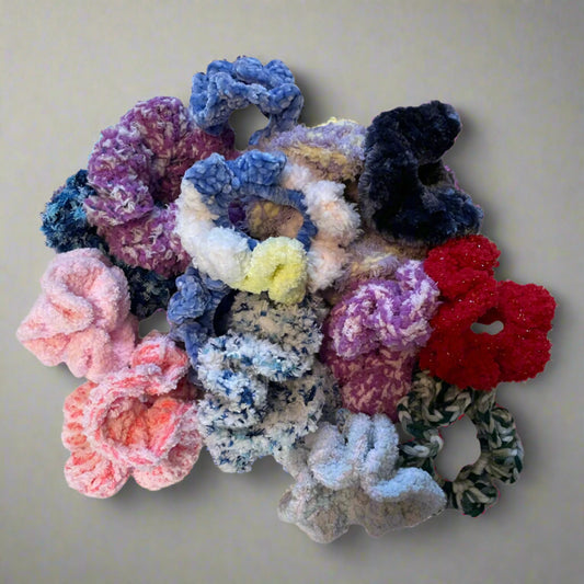 Crochet Odd Ball Scrunchie - Mystery