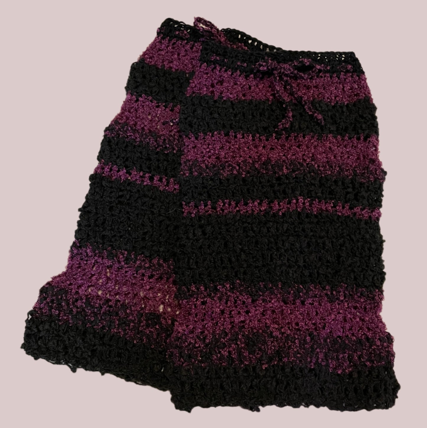 Crochet Striped Legwarmers